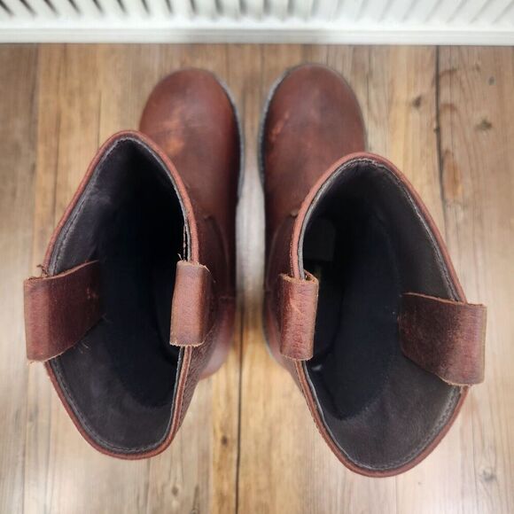 LaCrosse Foreman Wellington HD 11" Work Boots Mens Sz 8 Med Brown Waterproof PT - Picture 7 of 10